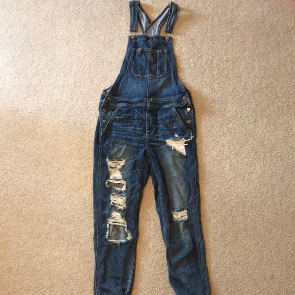 American Eagle TomGirl Overalls